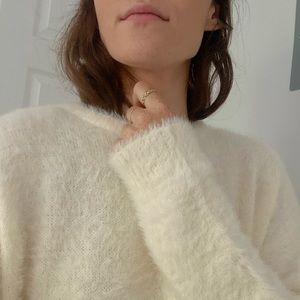 Cozy cream sweater